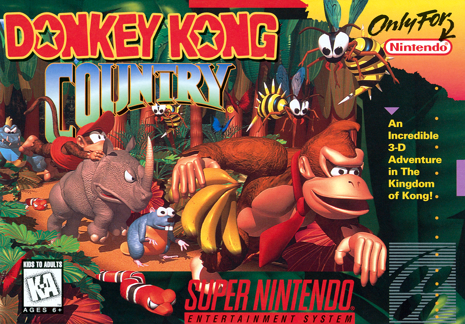 ★週末セール★Donkey Kong Conuntry中古美品完品SNES北米版 $_12.JPG?set_id=880000500F